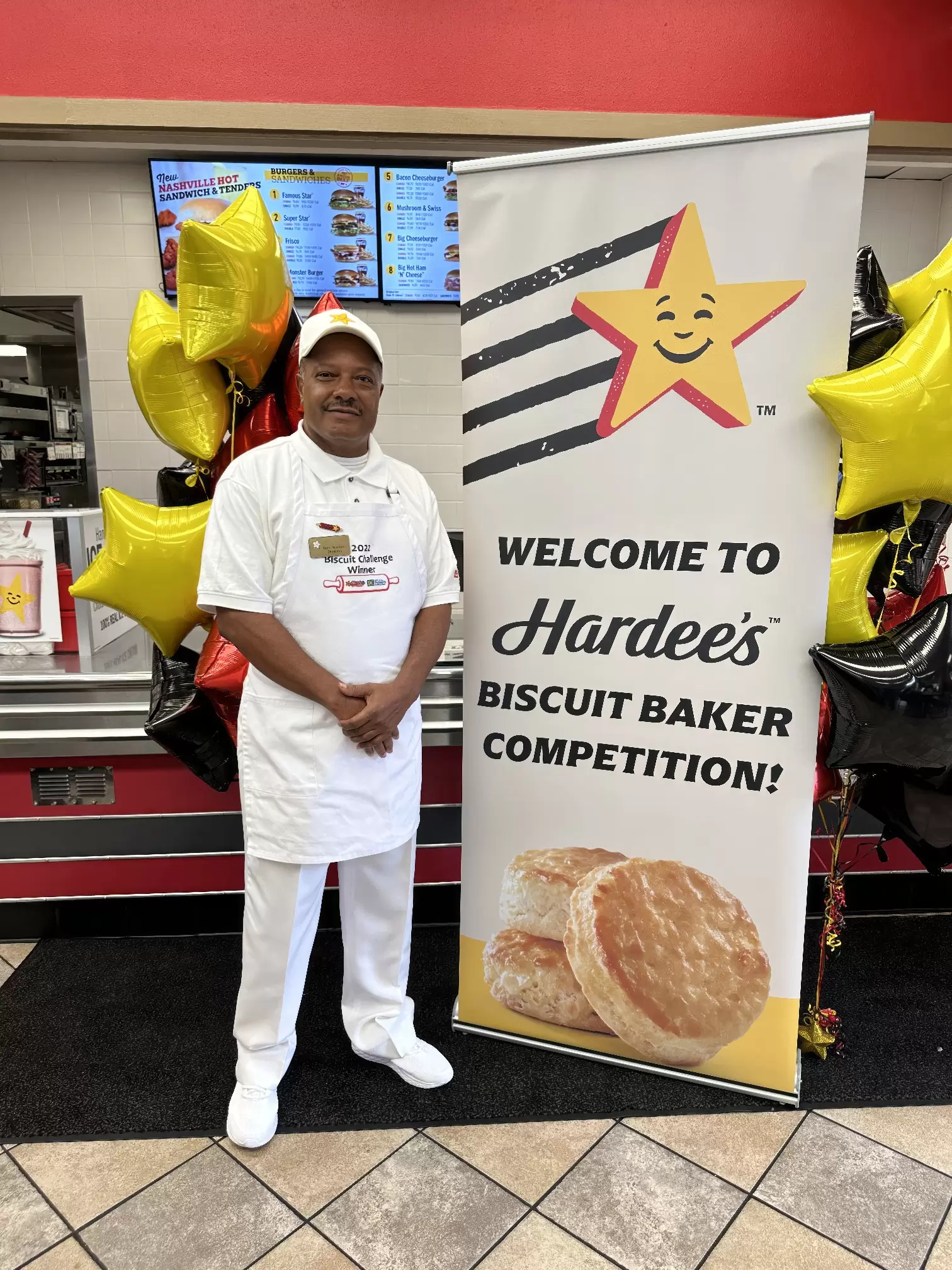 BNE Hardee's 2019 Biscuit Maker Champion - Tony Robinson